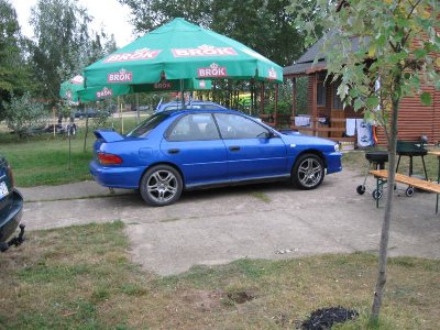 Ten wóz był wystawiony na największe proby - spalił chyba z 10 wiader beny