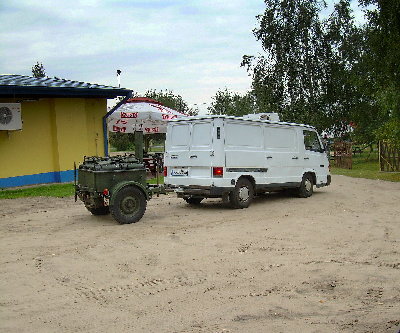 kuchenka na której sobie gotowaliśmy grochówę ;P