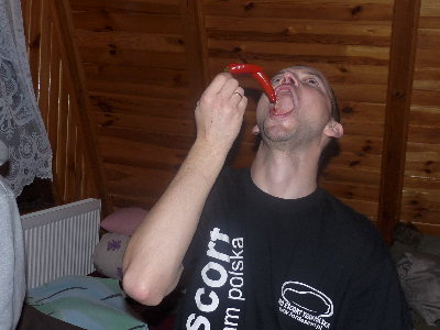 Papryczki były przysmakiem Grzesia :)