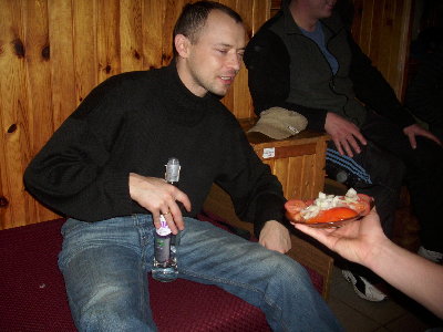 A moze pomidorka do tego?? z ogoreczkiem??