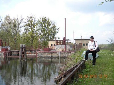 śluza poniemiecka na kanale mazurskim :)