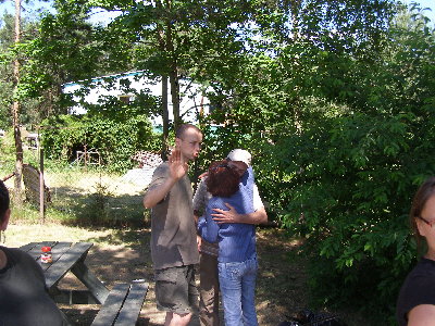 Pożegnanie i wyjazd Yagra i Iwony