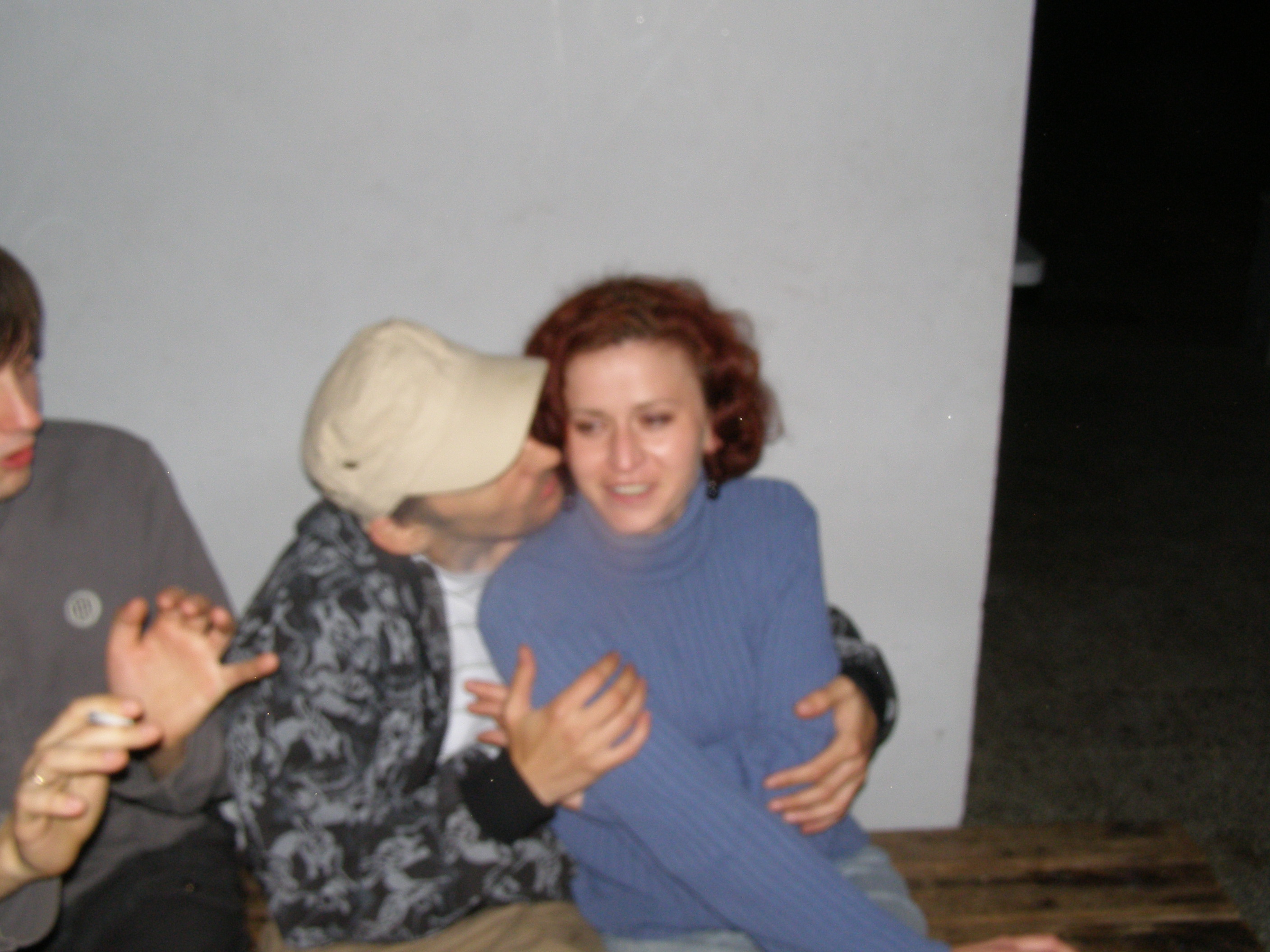 Imprezka na środku ośrodka.