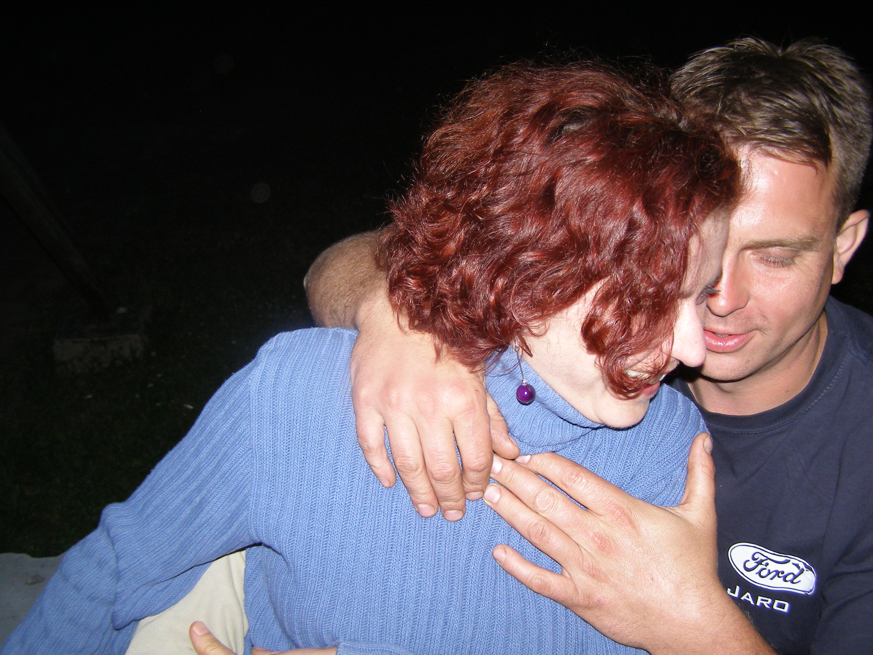 Imprezka na środku ośrodka.