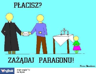 Ciekawe czy fakturę vat można dostać i w koszta :-P