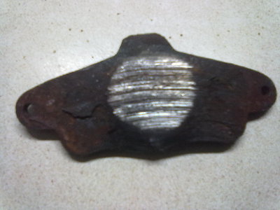 A tak wygląda od strony tarczy.