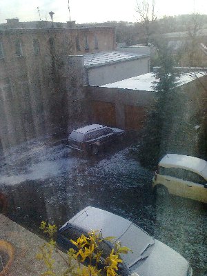 Dziś o 8 rano było biało pod Wrocławiem