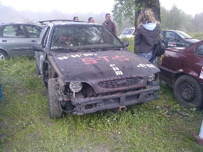 a to golf z maską z escorta :D