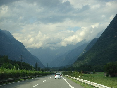 taki tam widok miejsca dokad jechalismy na wysokosc 1600m n.p.m.