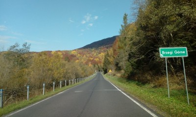 Duża pętla bieszczadzka w jesiennej krasie
