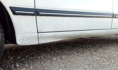 Przetłoczenie na progach