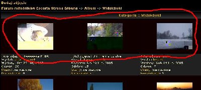 Jak widac problem dotyczy duzej ilosci zdjec.