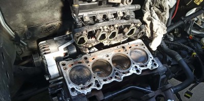 Po demontażu głowicy