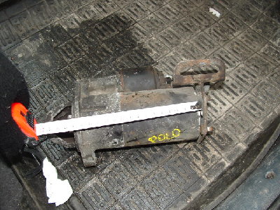Rozrusznik z przekładnią. Długość obudowy 16,3cm.