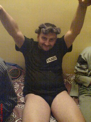 A tutaj Yanek w calej swojej okazalosci ;)
<br />Tylko markko zrob cenzure Yanka zdjec!!