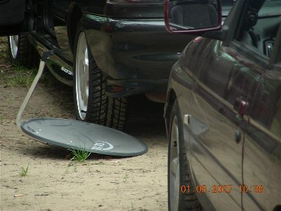 ... zrobiło mi się go żal i użyłem anteny satelitarnej...