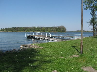 Przystań zewnętrzna przy cyplu