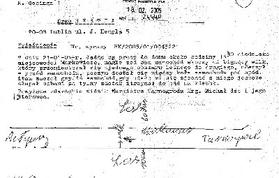 Pismo wyjaśniające